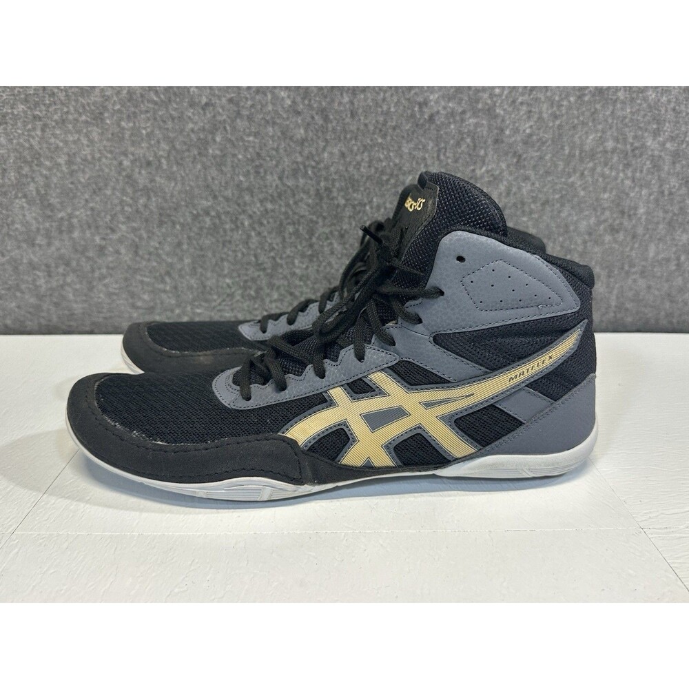 Asics Matflex 6 Mens Size 12 Black/Champagne 1081A021-002 B17